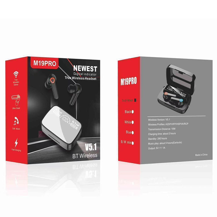 ایرپاد M19 Pro Newest V5.3 |هندزفری بلوتوث گیمینگ